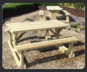 Bespoke Timber Picnic Table